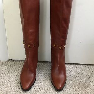 NWT SAKS Fifth Ave Italian Leather Boots